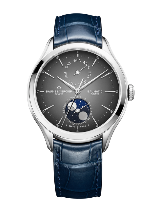 Clifton Baumatic Day-Date and Moon-Phase Automatic