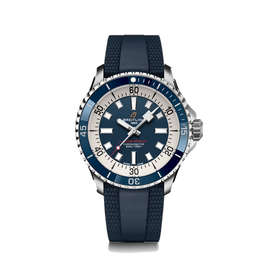 SUPEROCEAN AUTOMATIC 42 Stainless steel - Blue