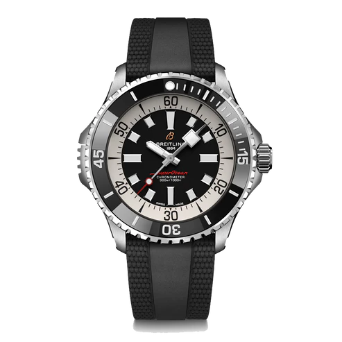 SUPEROCEAN AUTOMATIC 46 Stainless steel - Black