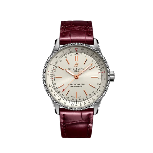 NAVITIMER AUTOMATIC 35自动航空腕表 钢银