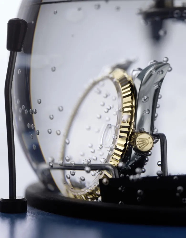 rolex servicing procedure