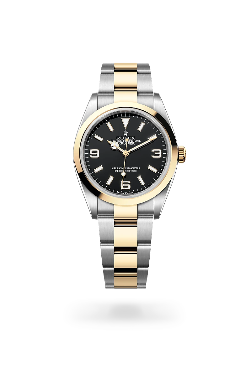 Rolex Explorer 36 in Yellow Rolesor - combination of Oystersteel and yellow gold, M124273-0001 - Yes and Right Group
