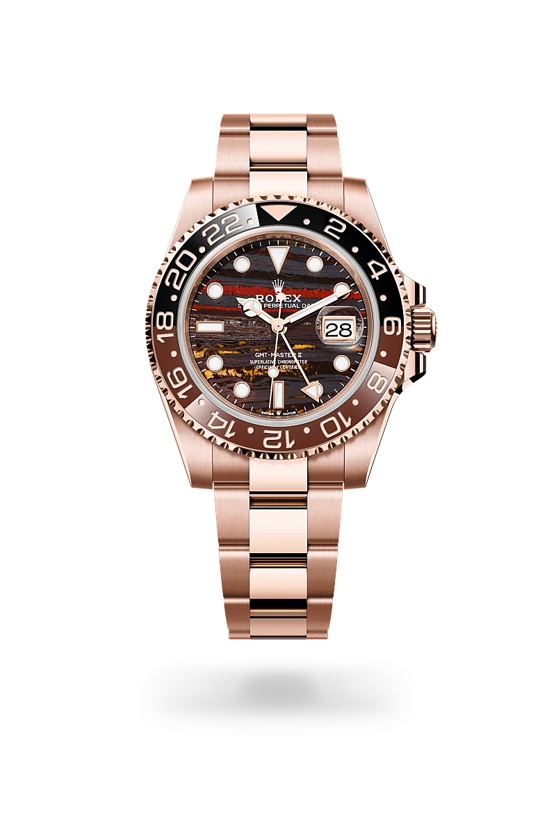 Rolex GMT-Master II in 18 ct Everose gold, M126715CHNR-0002 - Yes and Right Group