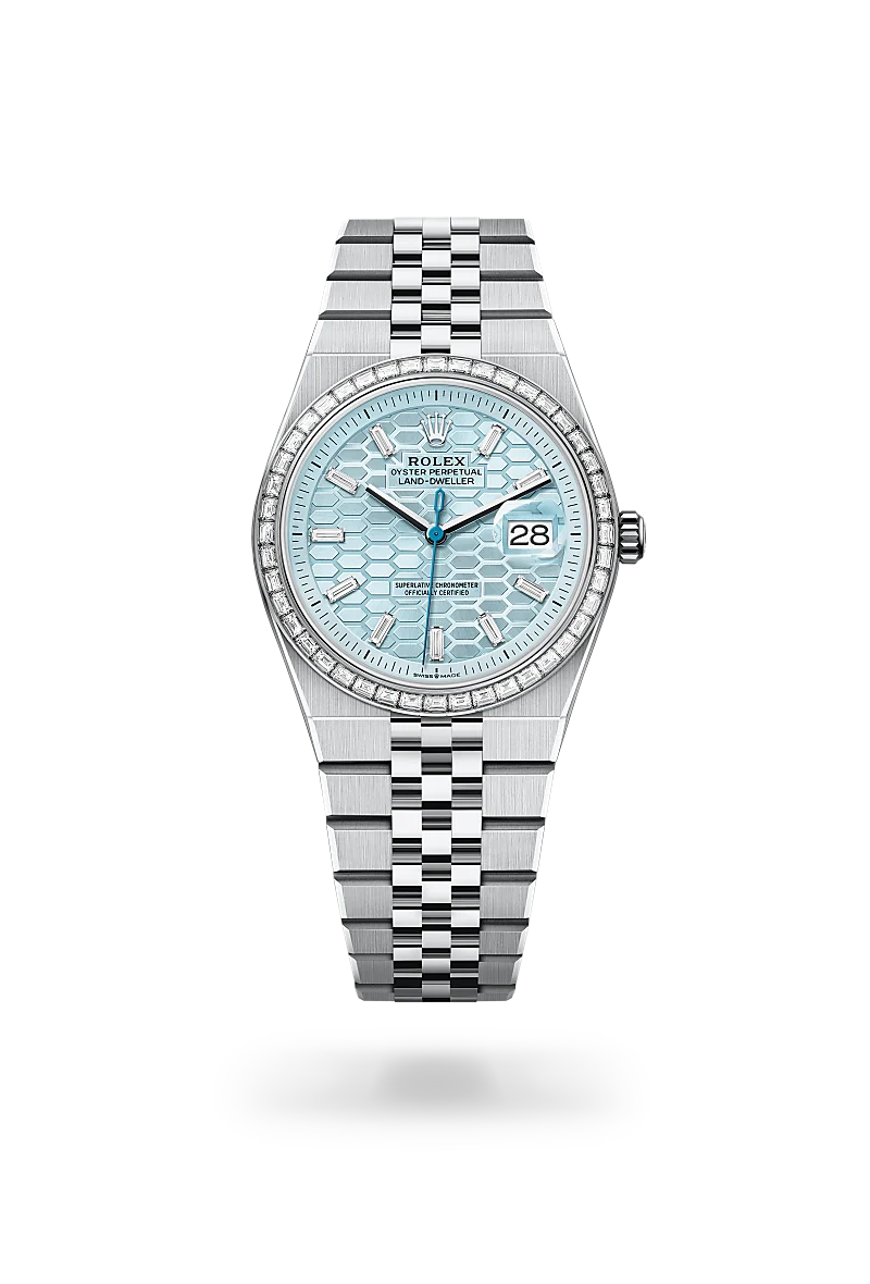 Rolex Land-Dweller 36 in Platinum, M127286TBR-0001 - Yes and Right Group