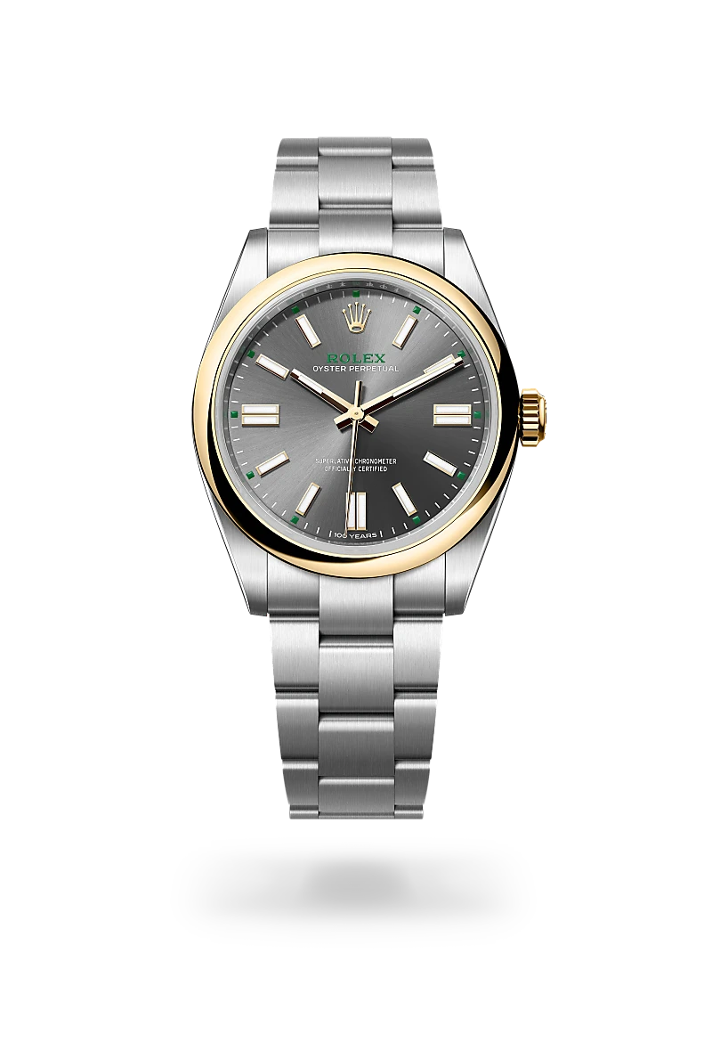 Rolex Oyster Perpetual 41 in Yellow Rolesor - combination of Oystersteel and yellow gold, M134303-0001 - Yes and Right Group