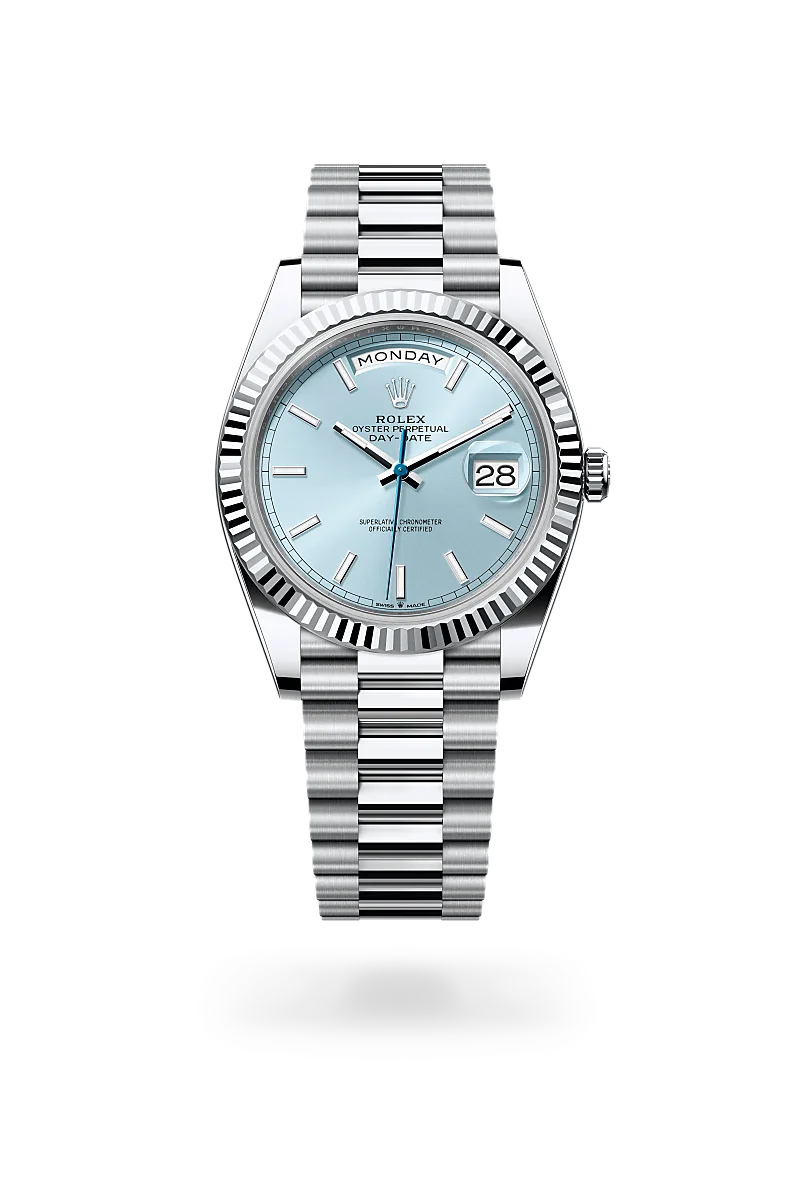 Rolex Day-Date 40 in Platinum, M228236-0018 - Yes and Right Group