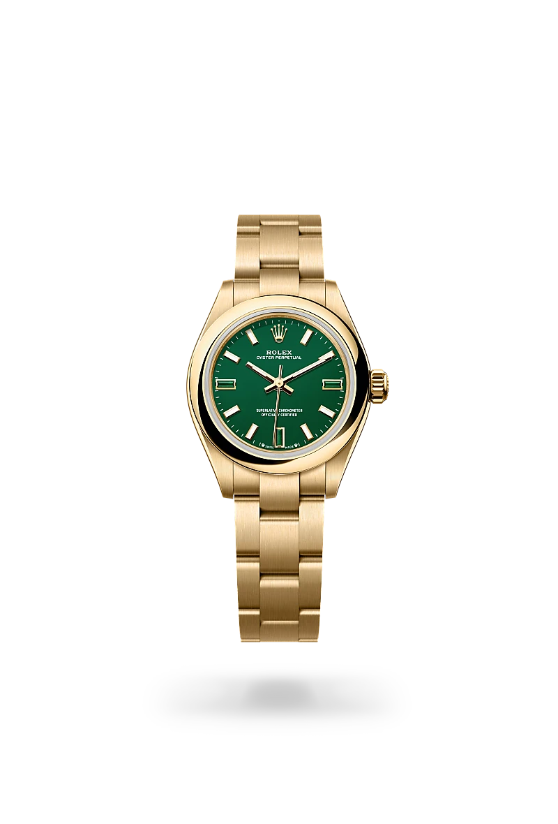 Rolex Oyster Perpetual 28 in 18 ct yellow gold, M276208-0002 - Yes and Right Group