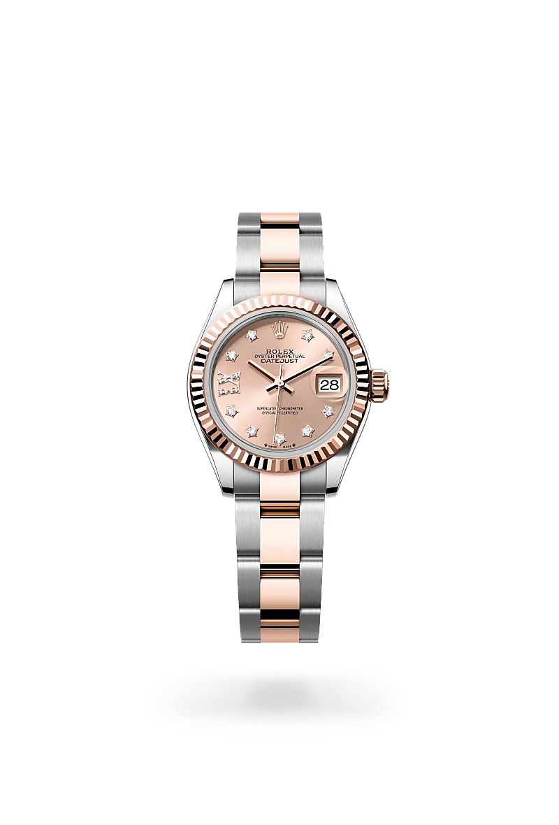 Rolex Lady-Datejust in Everose Rolesor - combination of Oystersteel and Everose gold, M279171-0028 - Yes and Right Group