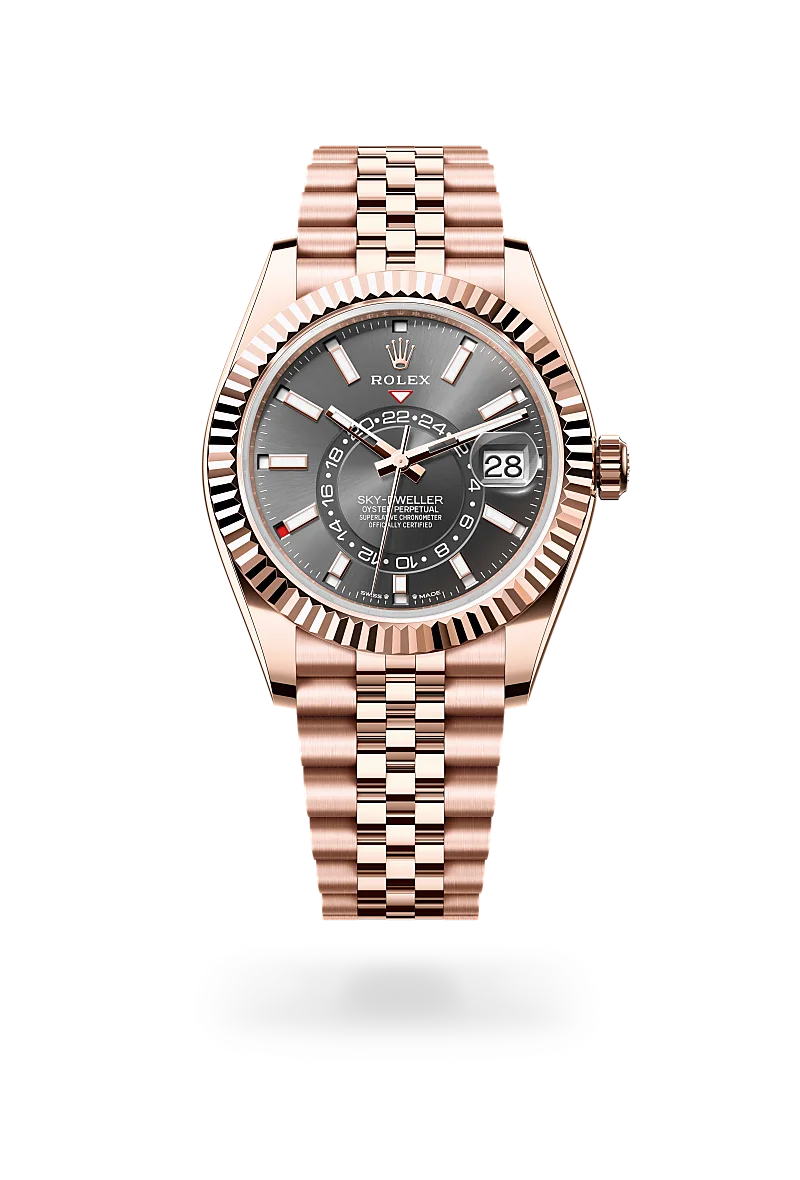 Rolex Sky-Dweller in 18 ct Everose gold, M336935-0008 - Yes and Right Group